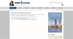Desktop Screenshot of newwestcondo.com